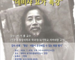 데비샤요가 특강