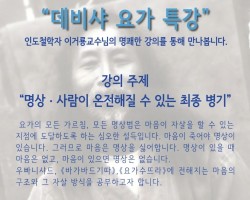 데비샤요가 특강